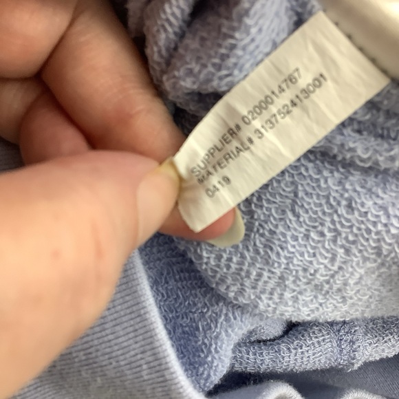 Polo Ralph Lauren Big Pony Sky Blue  Womens Hoodie Sz 16 - Picture 12 of 13